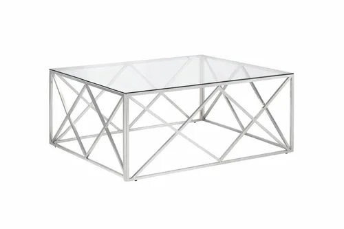 Silver Accent Table