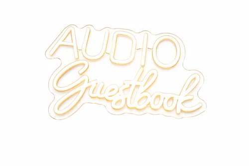  Audio Guestbook Neon Sign