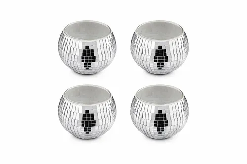 Disco Ball Vase Centerpiece Set (4)