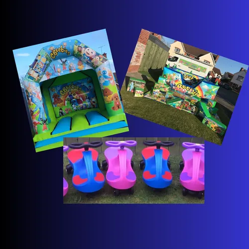 CBeebies Castle & Play Enclosure & Wiggle Cars