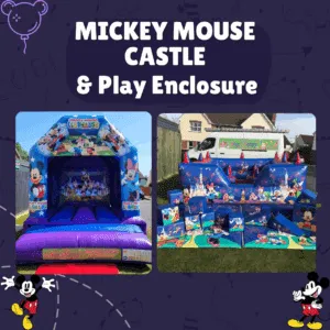Mickey Mouse Castle & Play Enclosure
