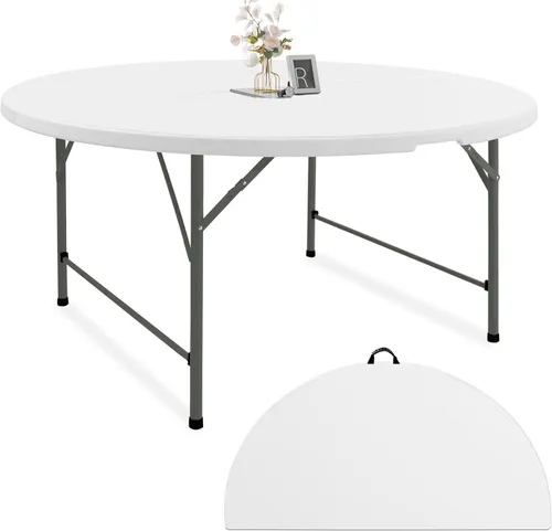5ft Round Folding Table