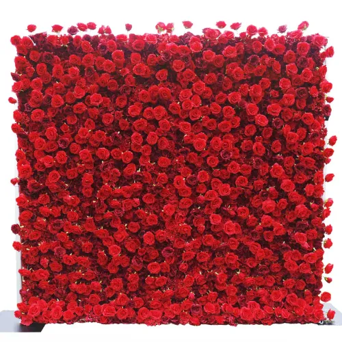 Premium Red Flower Wall