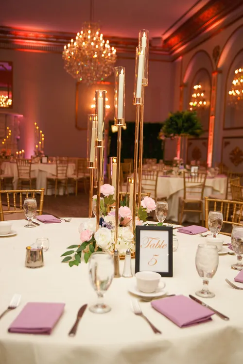 Gold 8 Arm Candelabra 42