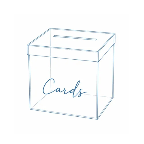 Acrylic Cards Box