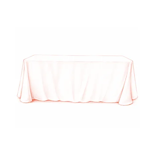 Natural linen tablecloth