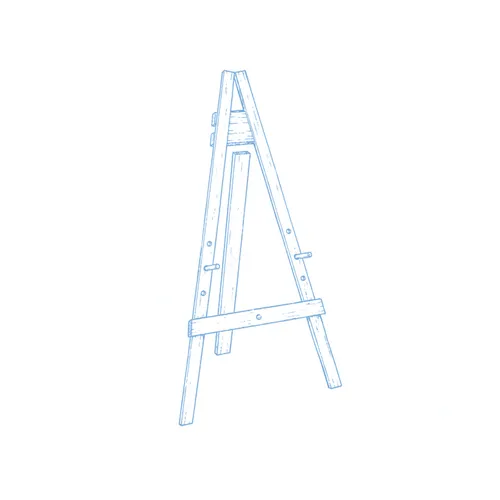 Rustic easel