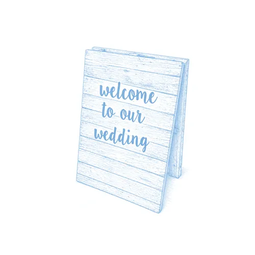 Rustic Welcome Sign