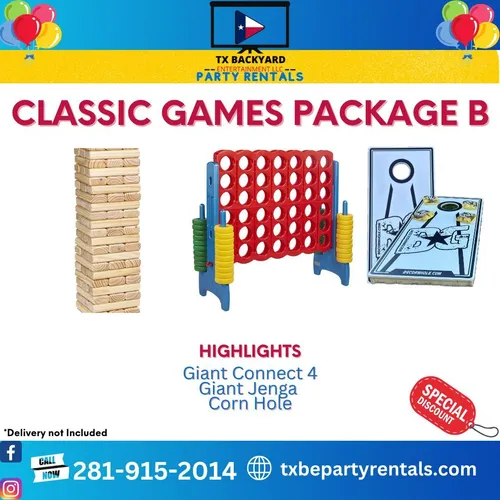Classic Outdoor Games Package B