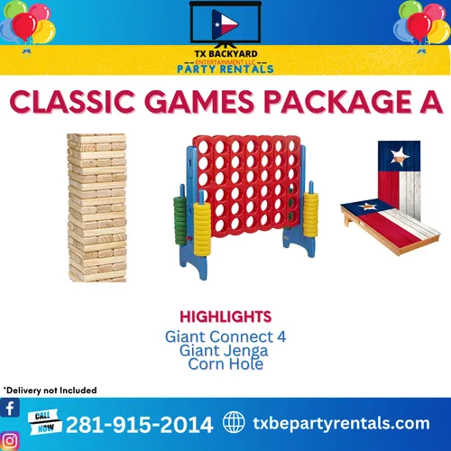 Classic Outdoor Games Package A
