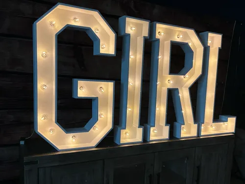 GIRL Marquee Letters 36in Package