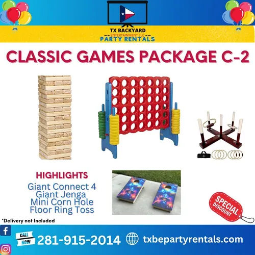 Classic Outdoor Games Package C-2