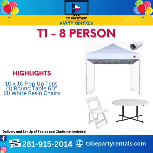 Package T1 - 8 Person