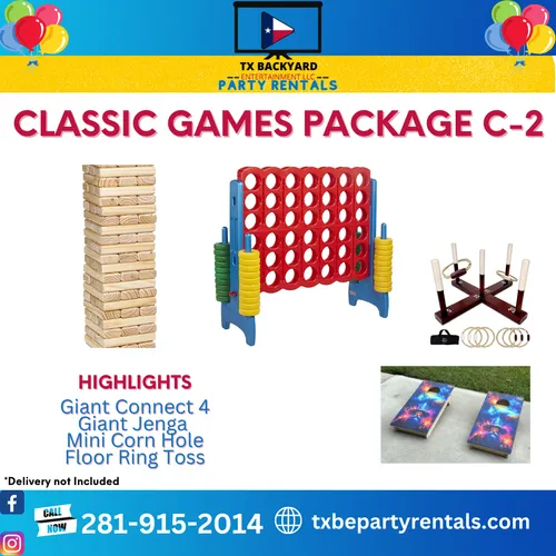 Classic Outdoor Games Package C-2