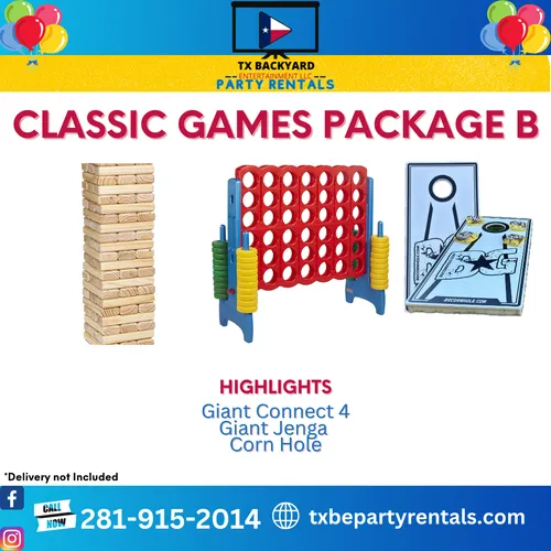 Classic Outdoor Games Package B