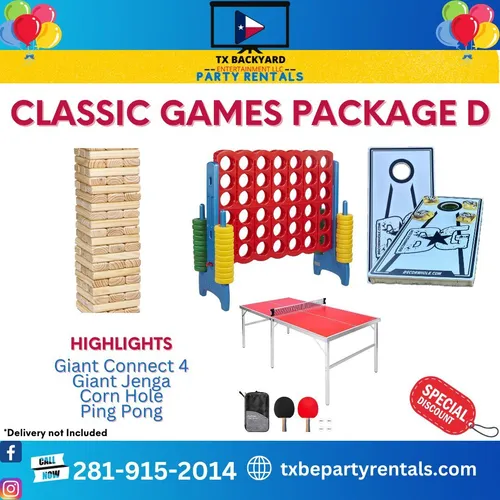 Classic Outdoor Games Package D