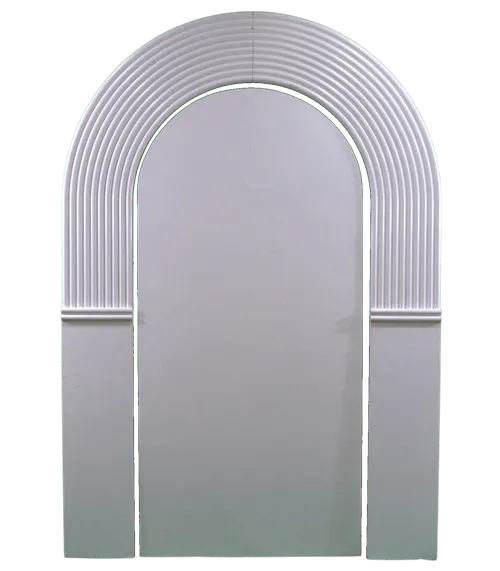 Arch hollow stand with backboard