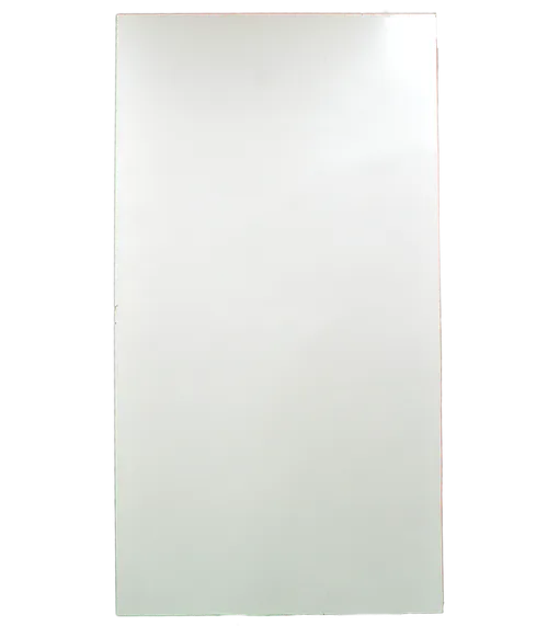 White Over Red Backboard