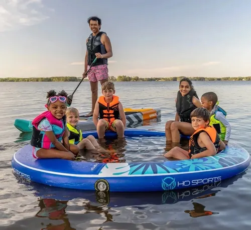 HO Sports Mini Oasis 8’ Inflatable Water Ring Float