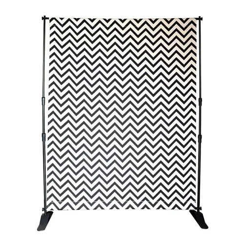 BG04 Background - Black & White Chevron
