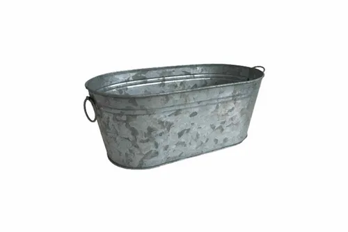 MW068 Metal Bucket – Rustic (Narrow)