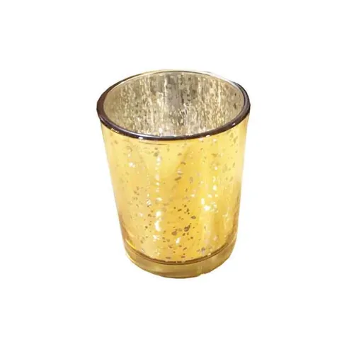 GW0421 Crystal Candle Holder - Gold