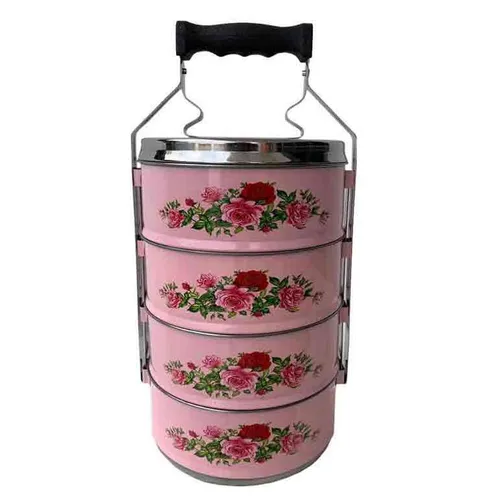 MW158 Tiffin - Vintage Floral Pastel Pink