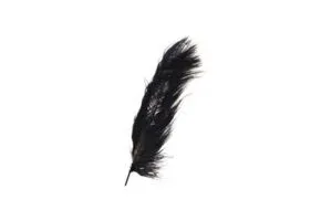 FL0142 Feathers - Black 16 inch