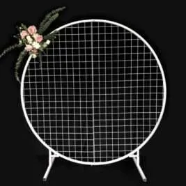 BG052 Backdrop - Round Metal Medium