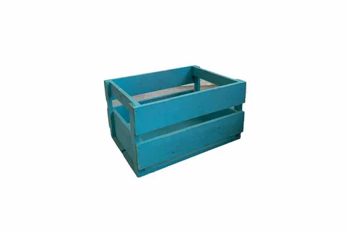 TP064 Timber Crate - Blue