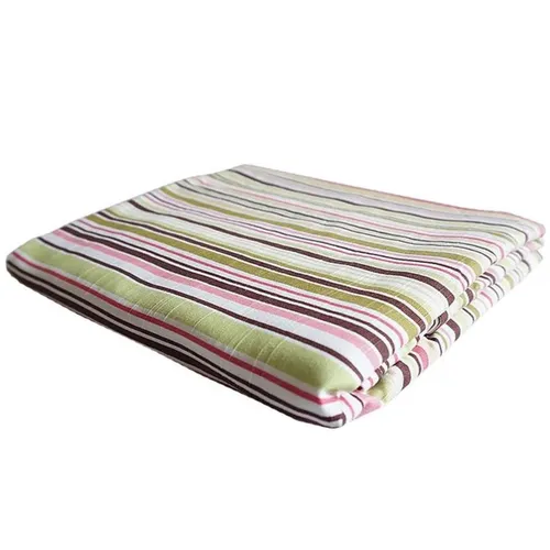 TC03 Table Gloth - Stripes Green & Pink 