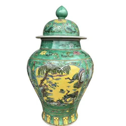 NP140 Nyonya Peranakan - Porcelain Jar