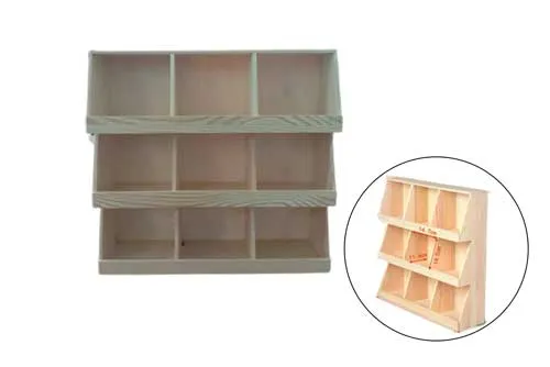 WD058 Wooden Display Shelf
