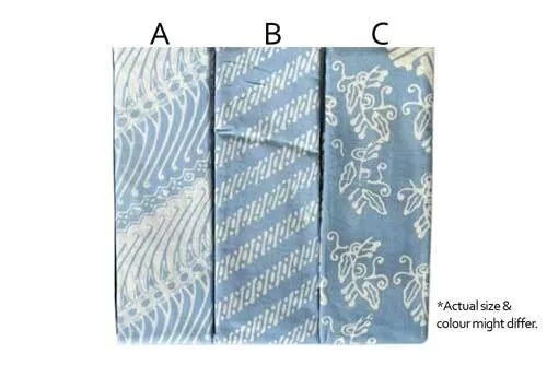 TBB14 Table Cloth - Batik Blue