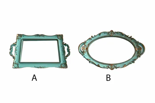 MW0161 Pastel Blue Tray - Mirror