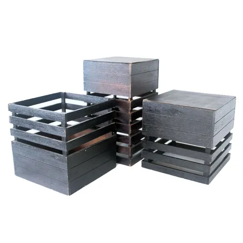 TP012 Timber Crates - Dark Tall 
