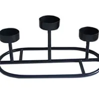 LN071 Tea Light Holder - Black