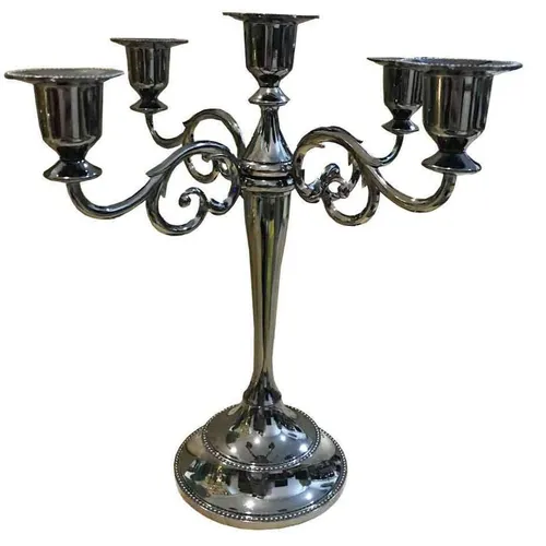 LN131 Candelabra - Black 5 Arms