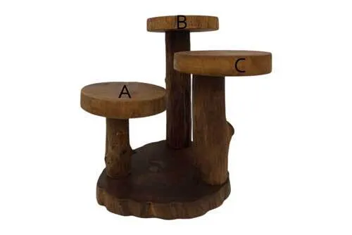 DS071 Dessert Stand - Bark