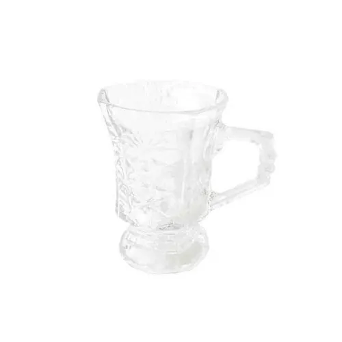 GW0175 Bohemian Clear Cut Glass Cup