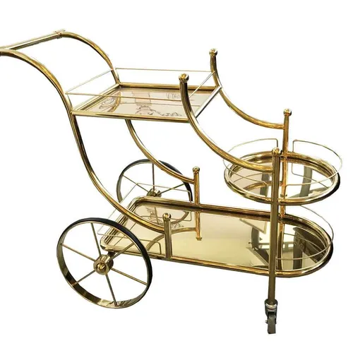 BCR01 Bar Cart - Gold