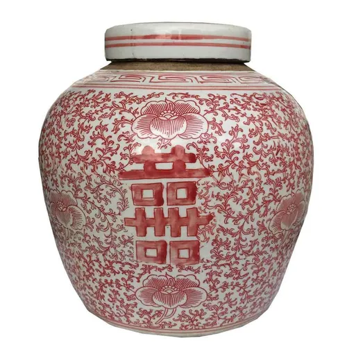 FJ14 Ginger Jar - Chinoiserie