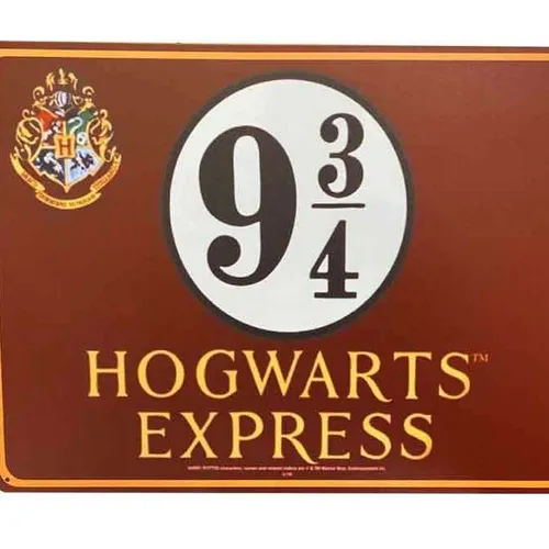 PRHP051 Harry Potter - Signage Metal