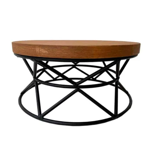 CS81 Cake Stand - Wooden Geometric