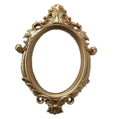 FR082 Frame - Oval Gold Large