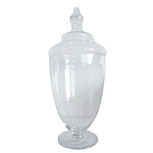 GW201 Apothecary Jar - Pedestal Medium Oval 
