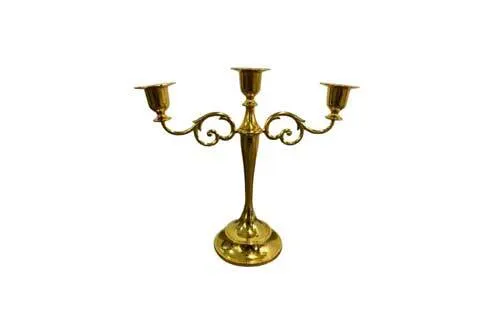 LN1321 Candelabra - Gold 3 Arms