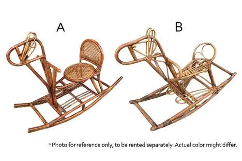 KDH01 Rattan Rocking Horse