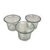 TL02 Tea Light Holder - Glass Round