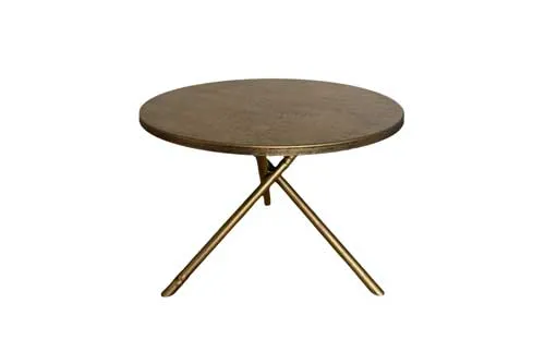 CS030 Cake Stand - Metal Gold